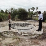 Moodu Santhi well (before)